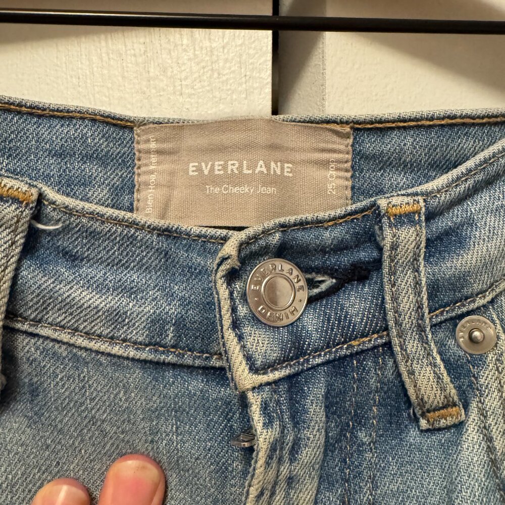 Everlane The Cheeky Bootcut Jean, Size 25 Crop - Picture 5 of 8